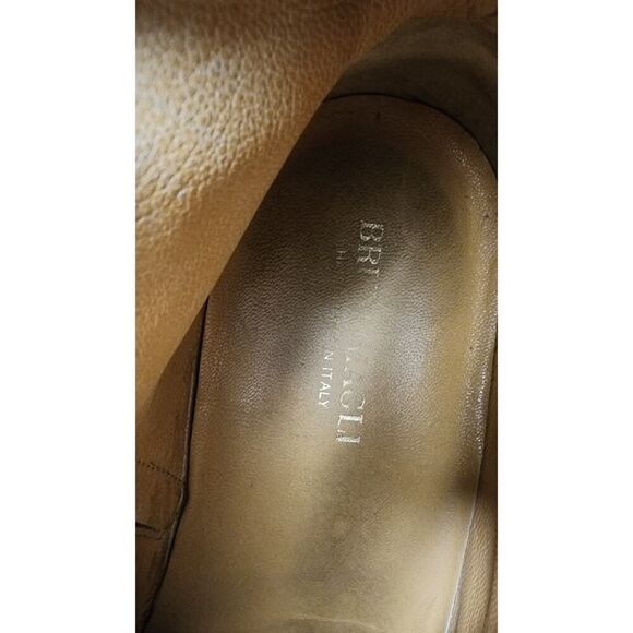 Bruno Magli M01575 Men's Raspino Black Leather Ankle Boots Size 11M - Picture 10 of 13